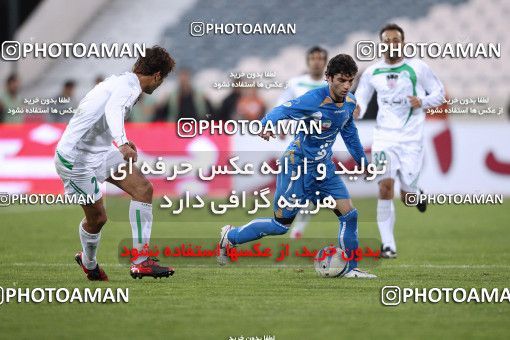1168258, Tehran, Iran, لیگ برتر فوتبال ایران، Persian Gulf Cup، Week 20، Second Leg، Esteghlal 1 v 2 Zob Ahan Esfahan on 2010/12/23 at Azadi Stadium