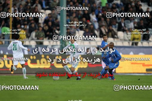 1168509, Tehran, Iran, لیگ برتر فوتبال ایران، Persian Gulf Cup، Week 20، Second Leg، Esteghlal 1 v 2 Zob Ahan Esfahan on 2010/12/23 at Azadi Stadium