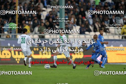 1168476, Tehran, Iran, لیگ برتر فوتبال ایران، Persian Gulf Cup، Week 20، Second Leg، Esteghlal 1 v 2 Zob Ahan Esfahan on 2010/12/23 at Azadi Stadium