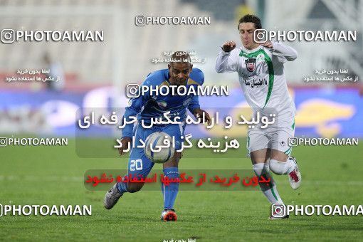 1168324, Tehran, Iran, لیگ برتر فوتبال ایران، Persian Gulf Cup، Week 20، Second Leg، Esteghlal 1 v 2 Zob Ahan Esfahan on 2010/12/23 at Azadi Stadium