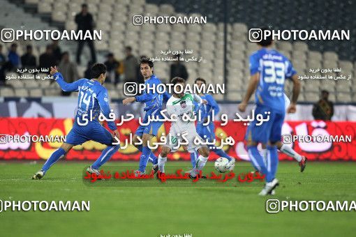 1168319, Tehran, Iran, لیگ برتر فوتبال ایران، Persian Gulf Cup، Week 20، Second Leg، Esteghlal 1 v 2 Zob Ahan Esfahan on 2010/12/23 at Azadi Stadium