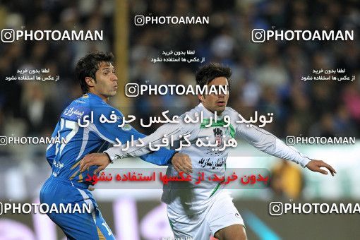 1168559, Tehran, Iran, لیگ برتر فوتبال ایران، Persian Gulf Cup، Week 20، Second Leg، Esteghlal 1 v 2 Zob Ahan Esfahan on 2010/12/23 at Azadi Stadium