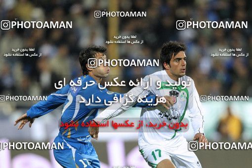 1168289, Tehran, Iran, لیگ برتر فوتبال ایران، Persian Gulf Cup، Week 20، Second Leg، Esteghlal 1 v 2 Zob Ahan Esfahan on 2010/12/23 at Azadi Stadium