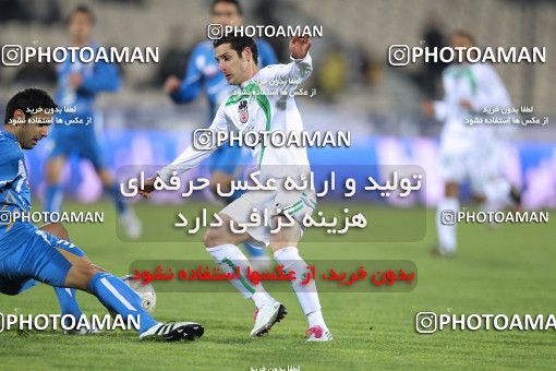 1168556, Tehran, Iran, لیگ برتر فوتبال ایران، Persian Gulf Cup، Week 20، Second Leg، Esteghlal 1 v 2 Zob Ahan Esfahan on 2010/12/23 at Azadi Stadium