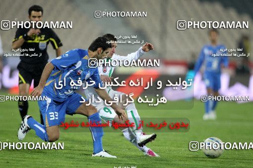1168389, Tehran, Iran, لیگ برتر فوتبال ایران، Persian Gulf Cup، Week 20، Second Leg، Esteghlal 1 v 2 Zob Ahan Esfahan on 2010/12/23 at Azadi Stadium