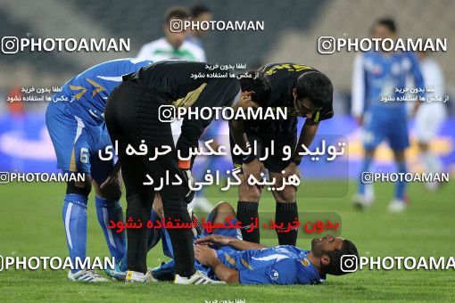 1168481, Tehran, Iran, لیگ برتر فوتبال ایران، Persian Gulf Cup، Week 20، Second Leg، Esteghlal 1 v 2 Zob Ahan Esfahan on 2010/12/23 at Azadi Stadium