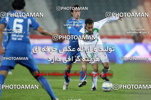 1168456, Tehran, Iran, لیگ برتر فوتبال ایران، Persian Gulf Cup، Week 20، Second Leg، Esteghlal 1 v 2 Zob Ahan Esfahan on 2010/12/23 at Azadi Stadium