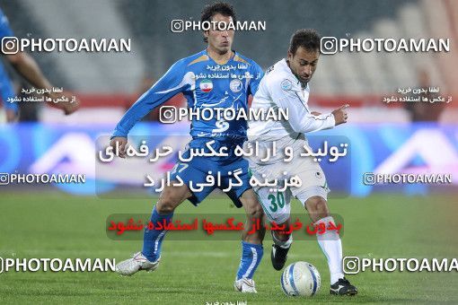 1168422, Tehran, Iran, لیگ برتر فوتبال ایران، Persian Gulf Cup، Week 20، Second Leg، Esteghlal 1 v 2 Zob Ahan Esfahan on 2010/12/23 at Azadi Stadium
