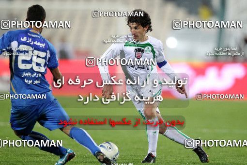 1168375, Tehran, Iran, لیگ برتر فوتبال ایران، Persian Gulf Cup، Week 20، Second Leg، Esteghlal 1 v 2 Zob Ahan Esfahan on 2010/12/23 at Azadi Stadium
