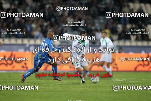 1168536, Tehran, Iran, لیگ برتر فوتبال ایران، Persian Gulf Cup، Week 20، Second Leg، Esteghlal 1 v 2 Zob Ahan Esfahan on 2010/12/23 at Azadi Stadium
