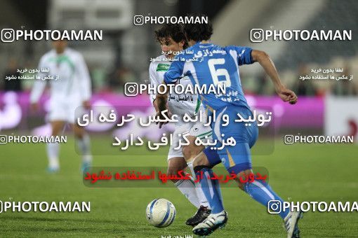 1168650, Tehran, Iran, لیگ برتر فوتبال ایران، Persian Gulf Cup، Week 20، Second Leg، Esteghlal 1 v 2 Zob Ahan Esfahan on 2010/12/23 at Azadi Stadium