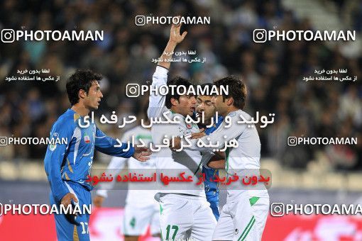 1168460, Tehran, Iran, لیگ برتر فوتبال ایران، Persian Gulf Cup، Week 20، Second Leg، Esteghlal 1 v 2 Zob Ahan Esfahan on 2010/12/23 at Azadi Stadium