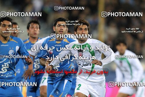 1168500, Tehran, Iran, لیگ برتر فوتبال ایران، Persian Gulf Cup، Week 20، Second Leg، Esteghlal 1 v 2 Zob Ahan Esfahan on 2010/12/23 at Azadi Stadium