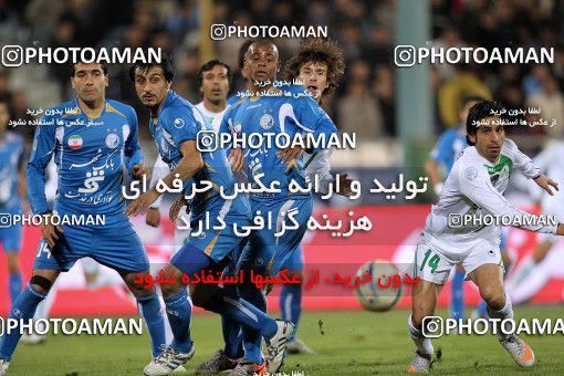 1168247, Tehran, Iran, لیگ برتر فوتبال ایران، Persian Gulf Cup، Week 20، Second Leg، Esteghlal 1 v 2 Zob Ahan Esfahan on 2010/12/23 at Azadi Stadium