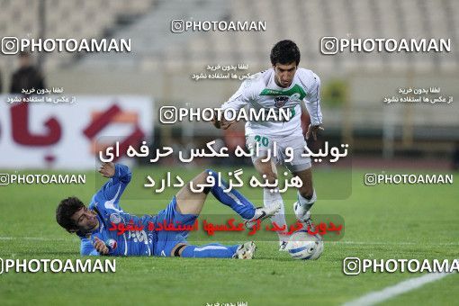 1168436, Tehran, Iran, لیگ برتر فوتبال ایران، Persian Gulf Cup، Week 20، Second Leg، Esteghlal 1 v 2 Zob Ahan Esfahan on 2010/12/23 at Azadi Stadium