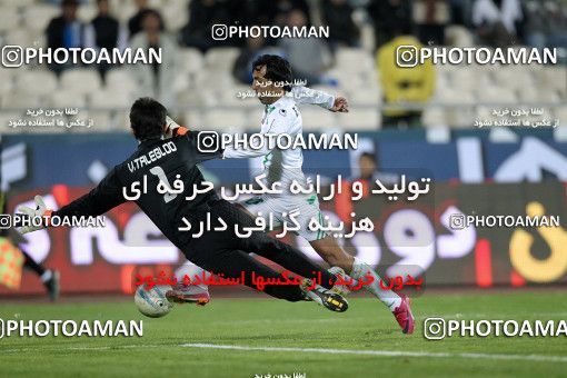 1168340, Tehran, Iran, لیگ برتر فوتبال ایران، Persian Gulf Cup، Week 20، Second Leg، Esteghlal 1 v 2 Zob Ahan Esfahan on 2010/12/23 at Azadi Stadium