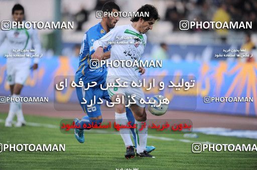 1168671, Tehran, Iran, لیگ برتر فوتبال ایران، Persian Gulf Cup، Week 20، Second Leg، Esteghlal 1 v 2 Zob Ahan Esfahan on 2010/12/23 at Azadi Stadium