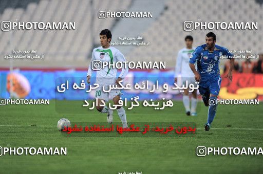 1168713, Tehran, Iran, لیگ برتر فوتبال ایران، Persian Gulf Cup، Week 20، Second Leg، Esteghlal 1 v 2 Zob Ahan Esfahan on 2010/12/23 at Azadi Stadium