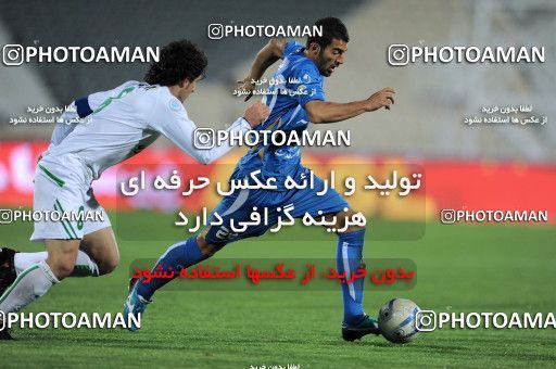 1168680, Tehran, Iran, لیگ برتر فوتبال ایران، Persian Gulf Cup، Week 20، Second Leg، Esteghlal 1 v 2 Zob Ahan Esfahan on 2010/12/23 at Azadi Stadium