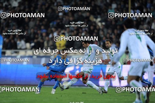 1168673, Tehran, Iran, لیگ برتر فوتبال ایران، Persian Gulf Cup، Week 20، Second Leg، Esteghlal 1 v 2 Zob Ahan Esfahan on 2010/12/23 at Azadi Stadium