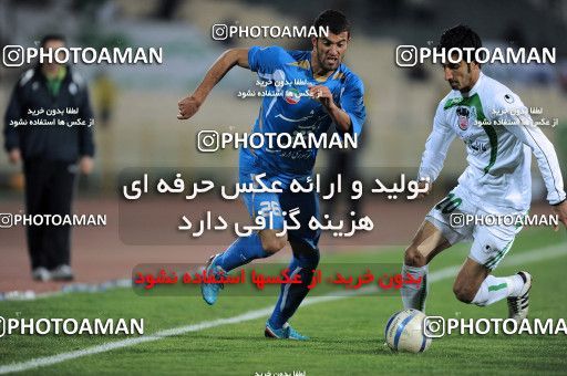 1168675, Tehran, Iran, لیگ برتر فوتبال ایران، Persian Gulf Cup، Week 20، Second Leg، Esteghlal 1 v 2 Zob Ahan Esfahan on 2010/12/23 at Azadi Stadium