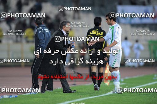 1168726, Tehran, Iran, لیگ برتر فوتبال ایران، Persian Gulf Cup، Week 20، Second Leg، Esteghlal 1 v 2 Zob Ahan Esfahan on 2010/12/23 at Azadi Stadium
