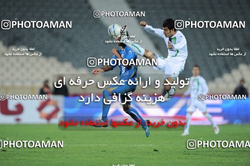 1168712, Tehran, Iran, لیگ برتر فوتبال ایران، Persian Gulf Cup، Week 20، Second Leg، Esteghlal 1 v 2 Zob Ahan Esfahan on 2010/12/23 at Azadi Stadium