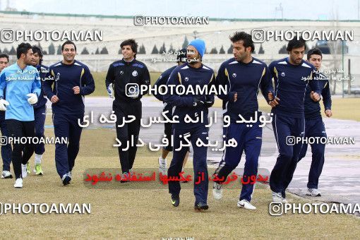 1170510, Tehran, , Esteghlal Football Team Training Session on 2011/02/01 at زمین شماره 2 ورزشگاه آزادی