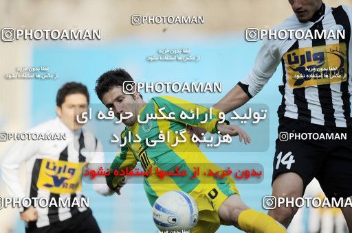 1171512, Tehran, Iran, لیگ برتر فوتبال ایران، Persian Gulf Cup، Week 21، Second Leg، Rah Ahan 0 v 2 Saba Qom on 2011/02/05 at Ekbatan Stadium