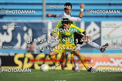 1171518, Tehran, Iran, لیگ برتر فوتبال ایران، Persian Gulf Cup، Week 21، Second Leg، Rah Ahan 0 v 2 Saba Qom on 2011/02/05 at Ekbatan Stadium