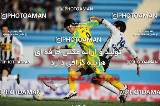 1171522, Tehran, Iran, لیگ برتر فوتبال ایران، Persian Gulf Cup، Week 21، Second Leg، Rah Ahan 0 v 2 Saba Qom on 2011/02/05 at Ekbatan Stadium