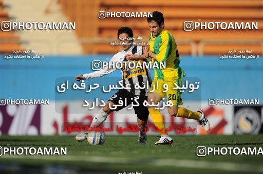 1171530, Tehran, Iran, لیگ برتر فوتبال ایران، Persian Gulf Cup، Week 21، Second Leg، Rah Ahan 0 v 2 Saba Qom on 2011/02/05 at Ekbatan Stadium