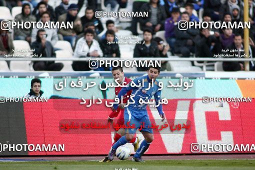 1172240, Tehran, Iran, لیگ برتر فوتبال ایران، Persian Gulf Cup، Week 21، Second Leg، Steel Azin 1 v 3 Esteghlal on 2011/02/06 at Azadi Stadium
