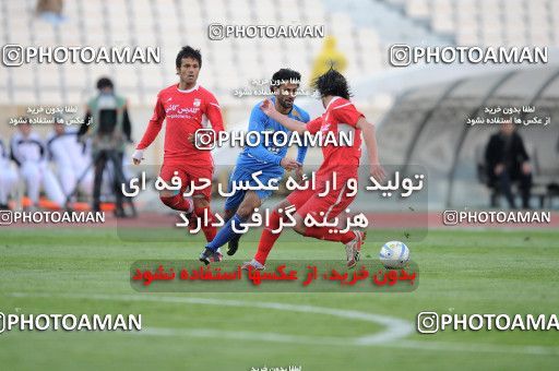 1171580, Tehran, Iran, لیگ برتر فوتبال ایران، Persian Gulf Cup، Week 21، Second Leg، Steel Azin 1 v 3 Esteghlal on 2011/02/06 at Azadi Stadium