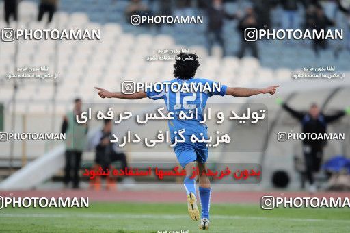 1171615, Tehran, Iran, لیگ برتر فوتبال ایران، Persian Gulf Cup، Week 21، Second Leg، Steel Azin 1 v 3 Esteghlal on 2011/02/06 at Azadi Stadium