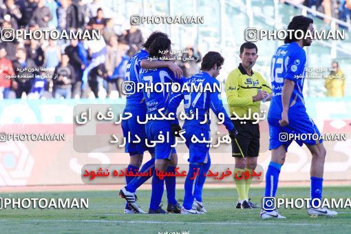 1171662, Tehran, Iran, لیگ برتر فوتبال ایران، Persian Gulf Cup، Week 21، Second Leg، Steel Azin 1 v 3 Esteghlal on 2011/02/06 at Azadi Stadium