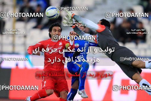 1171668, Tehran, Iran, لیگ برتر فوتبال ایران، Persian Gulf Cup، Week 21، Second Leg، Steel Azin 1 v 3 Esteghlal on 2011/02/06 at Azadi Stadium