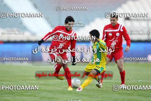 1173787, Tehran, Iran, لیگ برتر فوتبال ایران، Persian Gulf Cup، Week 22، Second Leg، Persepolis 0 v 0 Rah Ahan on 2011/02/13 at Azadi Stadium