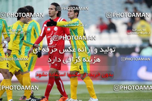 1173910, Tehran, Iran, لیگ برتر فوتبال ایران، Persian Gulf Cup، Week 22، Second Leg، Persepolis 0 v 0 Rah Ahan on 2011/02/13 at Azadi Stadium