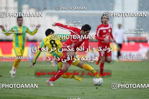 1173686, Tehran, Iran, لیگ برتر فوتبال ایران، Persian Gulf Cup، Week 22، Second Leg، Persepolis 0 v 0 Rah Ahan on 2011/02/13 at Azadi Stadium