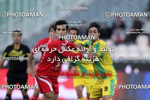 1173773, Tehran, Iran, لیگ برتر فوتبال ایران، Persian Gulf Cup، Week 22، Second Leg، Persepolis 0 v 0 Rah Ahan on 2011/02/13 at Azadi Stadium