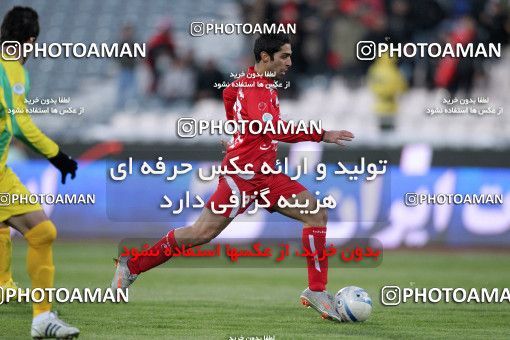 1173838, Tehran, Iran, لیگ برتر فوتبال ایران، Persian Gulf Cup، Week 22، Second Leg، Persepolis 0 v 0 Rah Ahan on 2011/02/13 at Azadi Stadium
