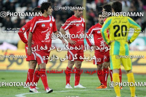1173893, Tehran, Iran, لیگ برتر فوتبال ایران، Persian Gulf Cup، Week 22، Second Leg، Persepolis 0 v 0 Rah Ahan on 2011/02/13 at Azadi Stadium