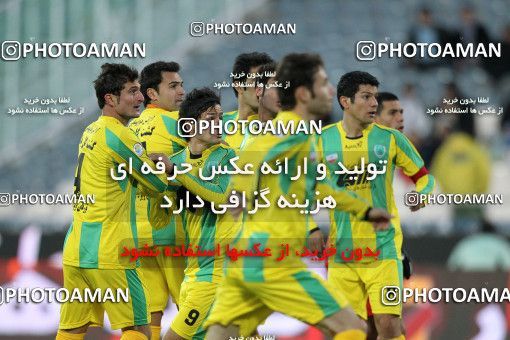 1173915, Tehran, Iran, لیگ برتر فوتبال ایران، Persian Gulf Cup، Week 22، Second Leg، Persepolis 0 v 0 Rah Ahan on 2011/02/13 at Azadi Stadium