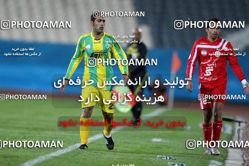 1173815, Tehran, Iran, لیگ برتر فوتبال ایران، Persian Gulf Cup، Week 22، Second Leg، Persepolis 0 v 0 Rah Ahan on 2011/02/13 at Azadi Stadium