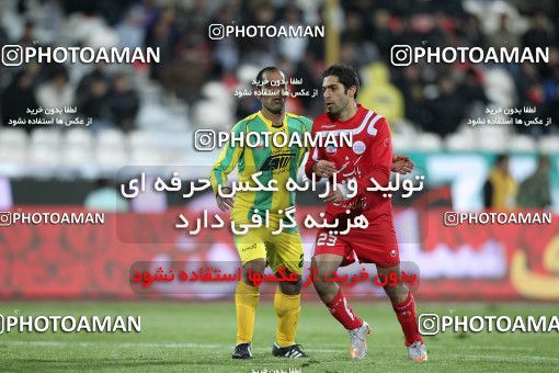 1173818, Tehran, Iran, لیگ برتر فوتبال ایران، Persian Gulf Cup، Week 22، Second Leg، Persepolis 0 v 0 Rah Ahan on 2011/02/13 at Azadi Stadium