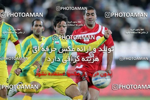 1173846, Tehran, Iran, لیگ برتر فوتبال ایران، Persian Gulf Cup، Week 22، Second Leg، Persepolis 0 v 0 Rah Ahan on 2011/02/13 at Azadi Stadium