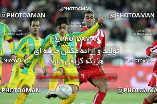 1173911, Tehran, Iran, لیگ برتر فوتبال ایران، Persian Gulf Cup، Week 22، Second Leg، Persepolis 0 v 0 Rah Ahan on 2011/02/13 at Azadi Stadium