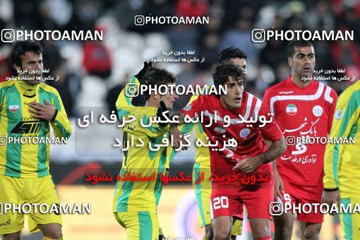 1173643, Tehran, Iran, لیگ برتر فوتبال ایران، Persian Gulf Cup، Week 22، Second Leg، Persepolis 0 v 0 Rah Ahan on 2011/02/13 at Azadi Stadium