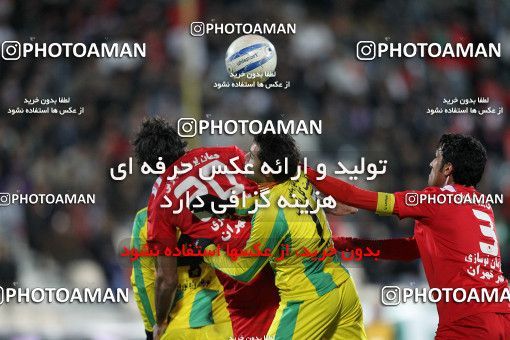 1173733, Tehran, Iran, لیگ برتر فوتبال ایران، Persian Gulf Cup، Week 22، Second Leg، Persepolis 0 v 0 Rah Ahan on 2011/02/13 at Azadi Stadium